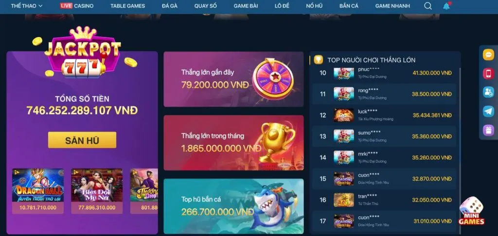 Các loại game phổ biến trên 88cld